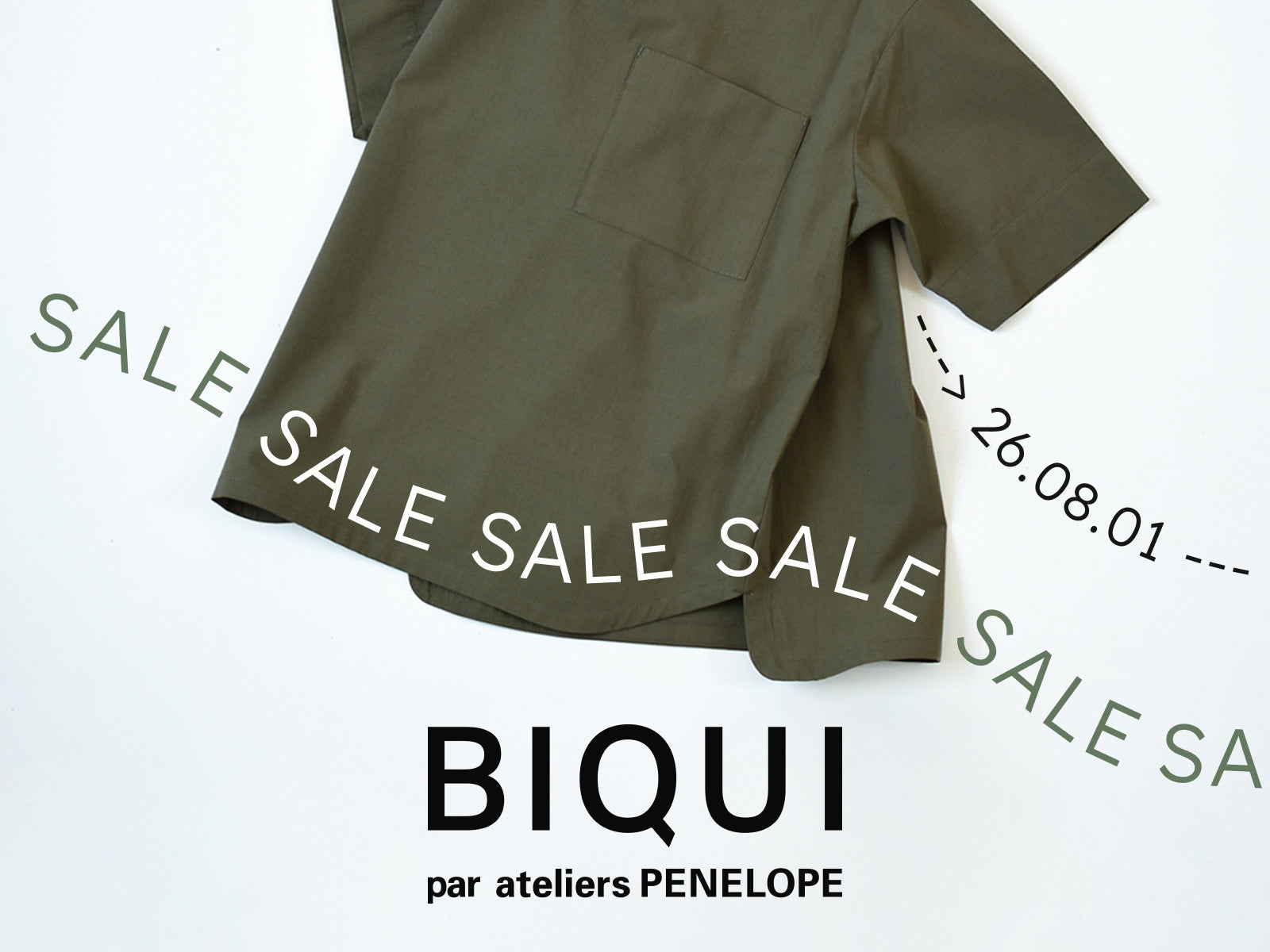 【SALE】BIQUI par ateliers PENELOPE 期間限定30%OFF【8/1まで】